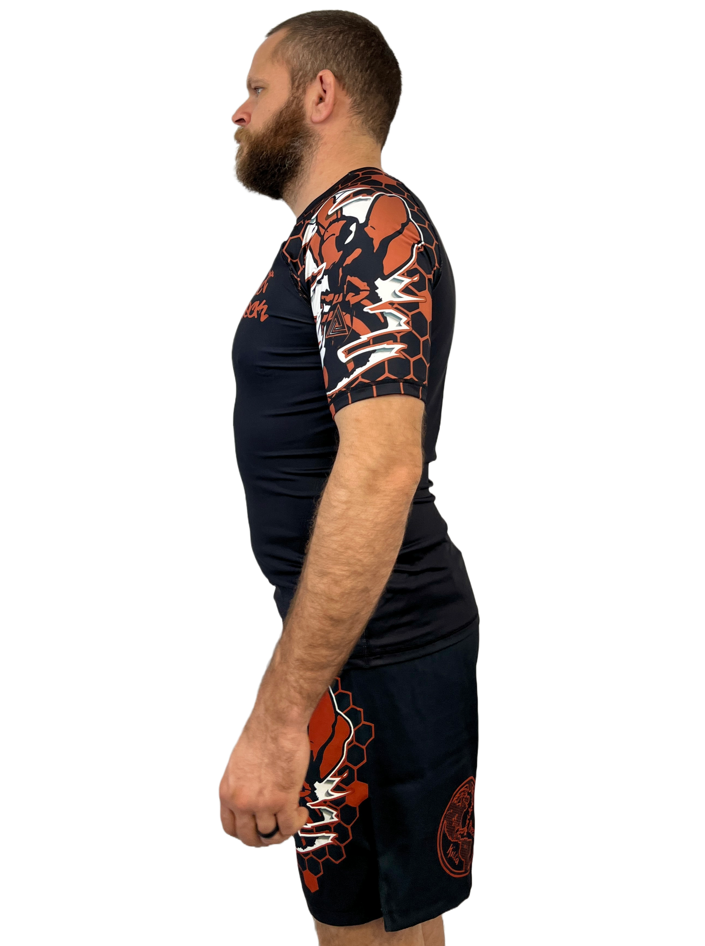 Brown Belt BJJ Rash Guard No Gi