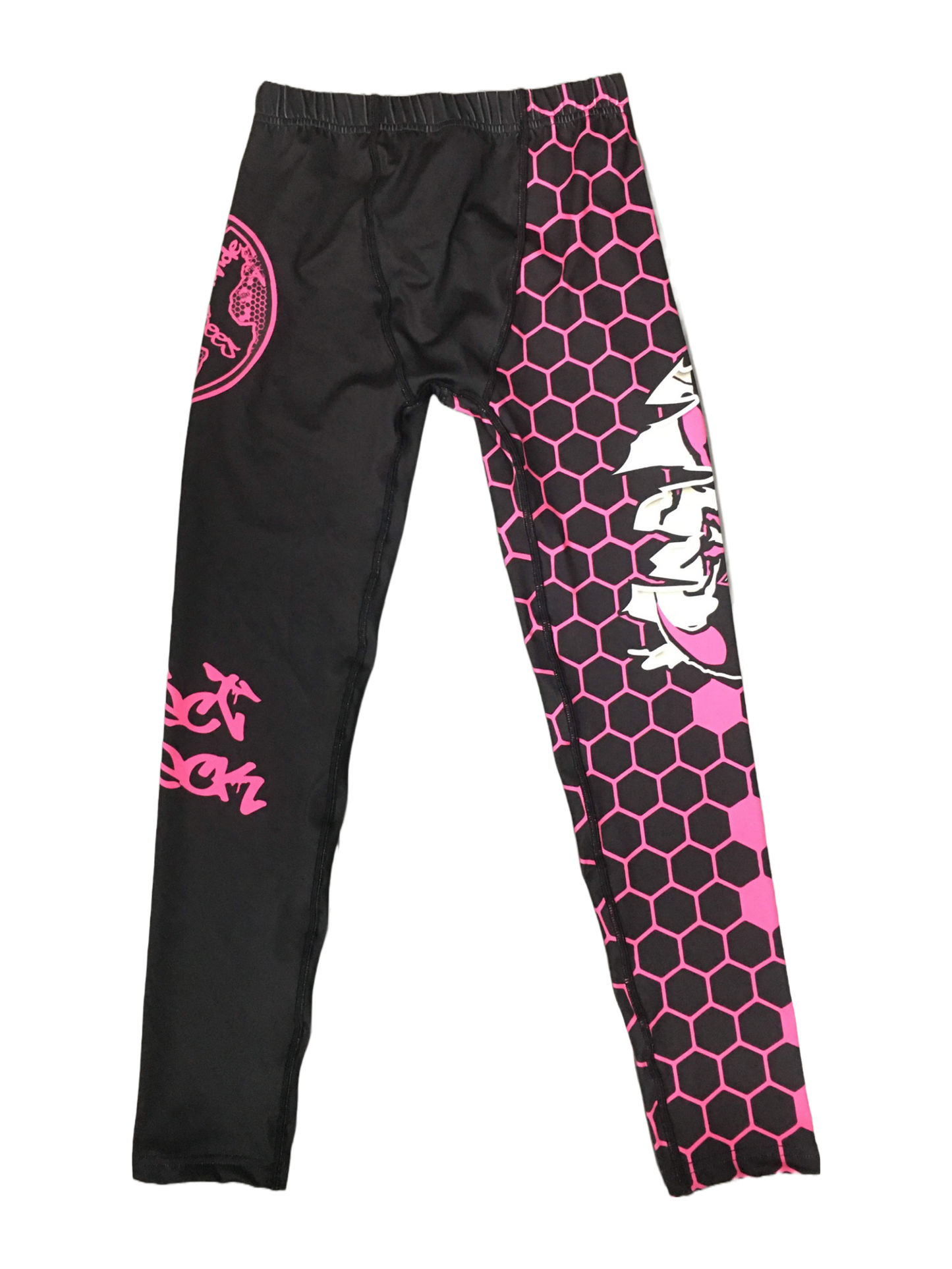 Pink No Gi Grappling Spats for BJJ