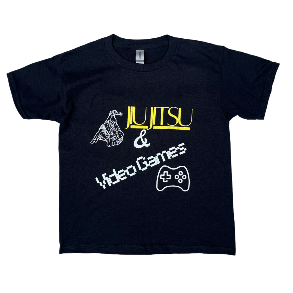 Jiu Jitsu and Video Games T shirt 