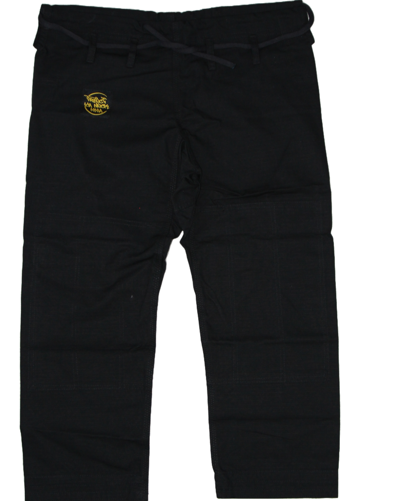 black Jui jitsu pants