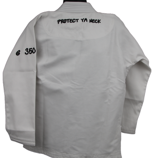 Ghost White Ultralite G 350 GSM BJJ Gi Kimono