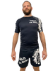 Black Belt White Belt Nogi Rash Guard
