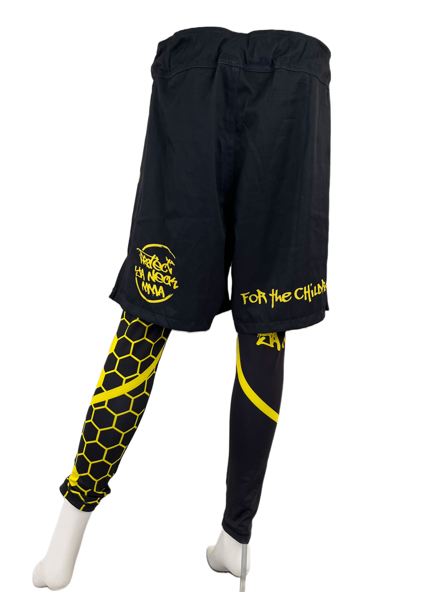rear view shorts and spats sold separately