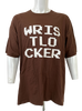 wristlocker 01 brown shirt white font front view